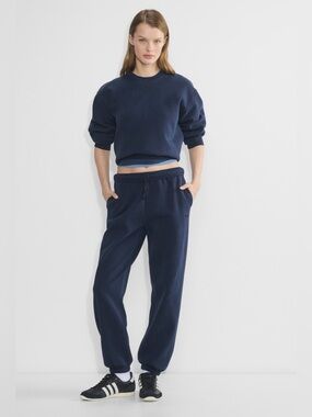 Aritzia TNA Perfect Fit Sweatpants Navy Blue XS